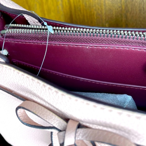 NWT Kate Spade Hayes Pink Leather Rosycheeks Satchel - Picture 12 of 12